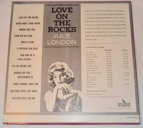 London, Julie - Love On The Rocks