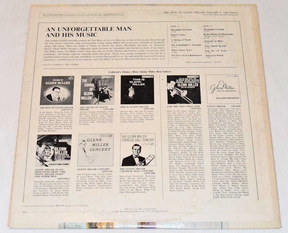 Miller, Glenn - Best Of Vol 2