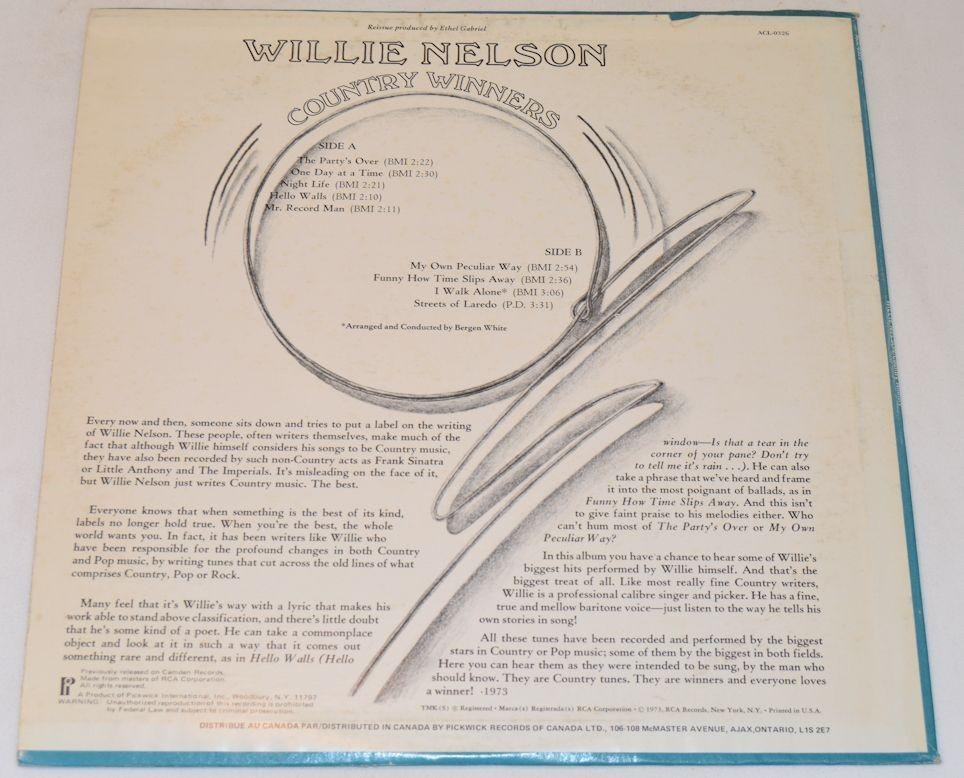 Nelson, Willie - Country Winners