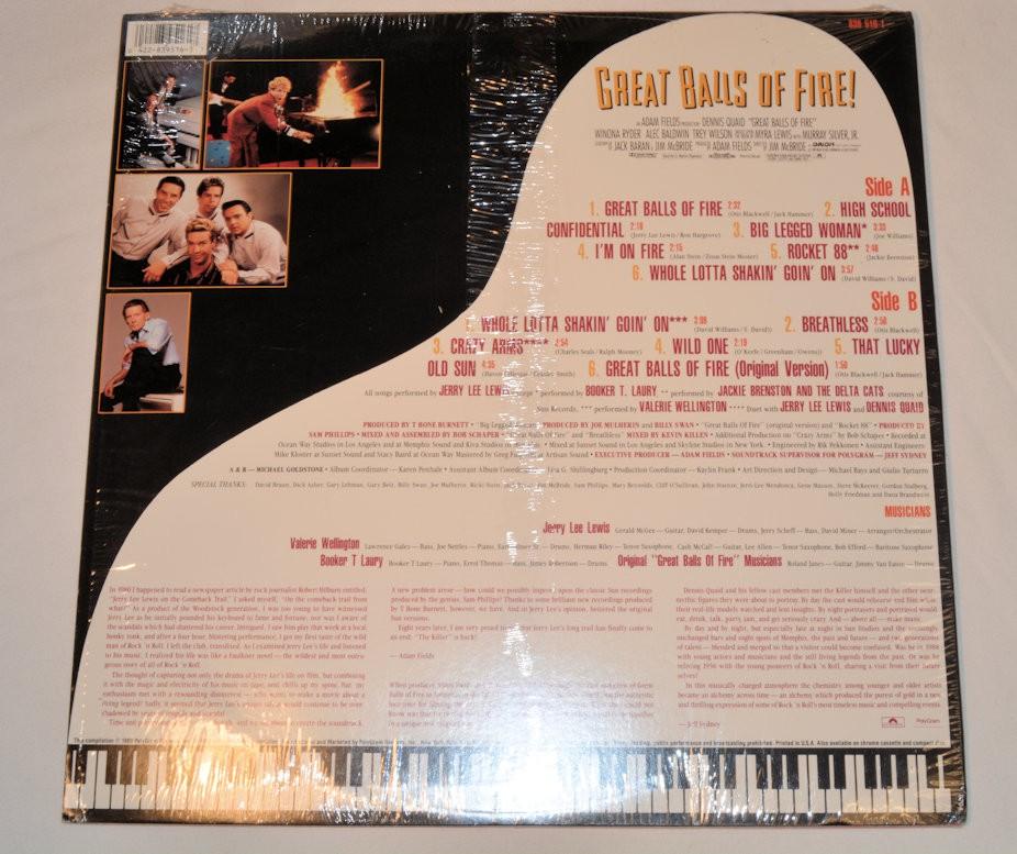 Soundtrack - Great Balls Of Fire