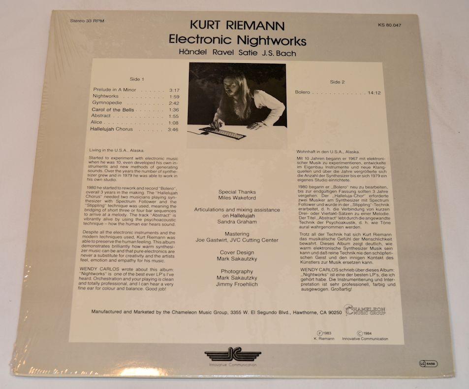 Reimann, Kurt - Electronic Nightworks