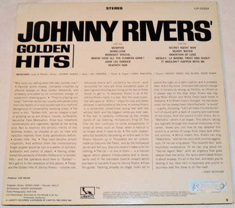 Rivers, Johnny - Golden Hits