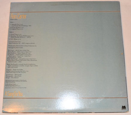 Carter, Ron - A Song For You