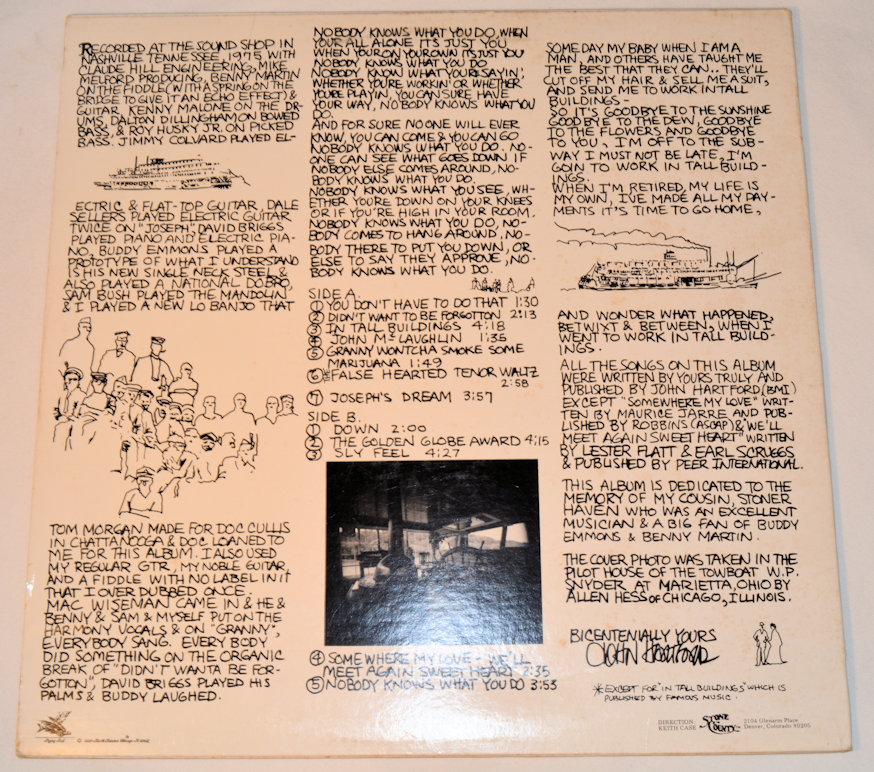 Hartford, John - Noboby Knows What You Do