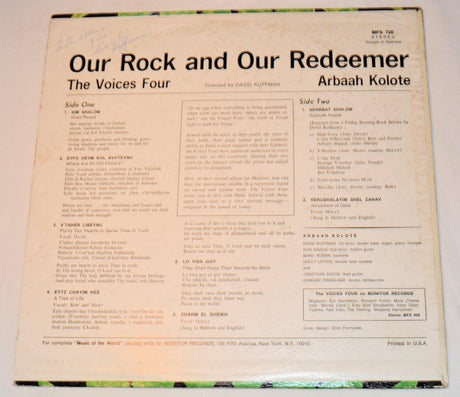 Voices Four - Our Rock And Our Redeemer
