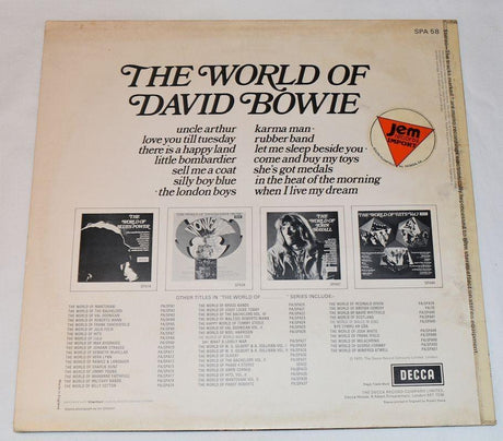 Bowie, David - The World Of