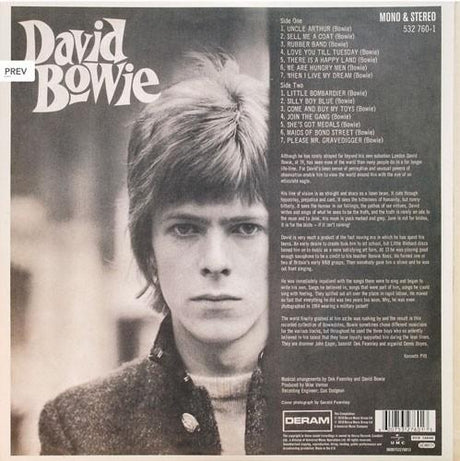 David Bowie - Mono/Stereo