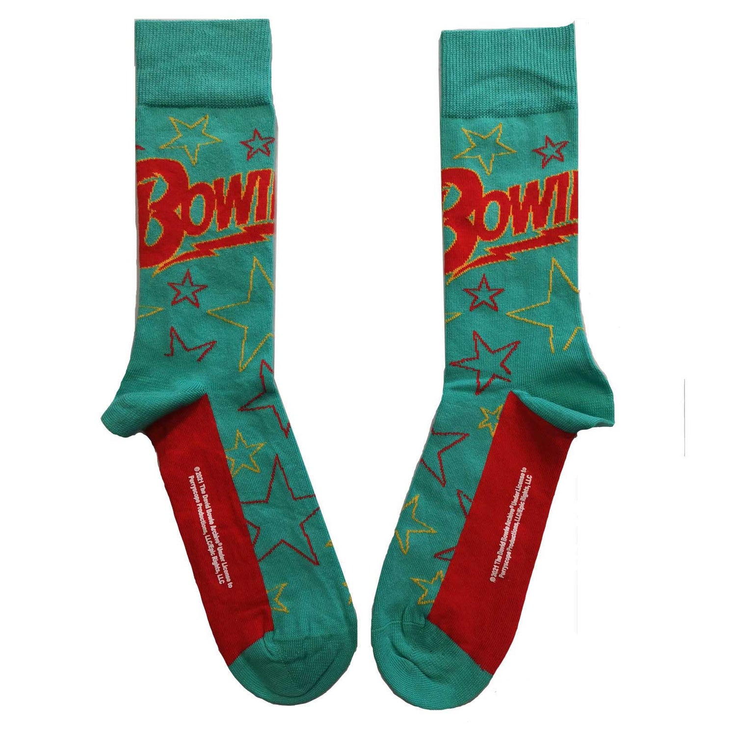 David Bowie - Stars Outline Socks