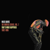 Cover art for Miles Davis - The Bootleg Series, Vol. 7 featuring an image of Miles Davis playing a trumpet with a dark background.