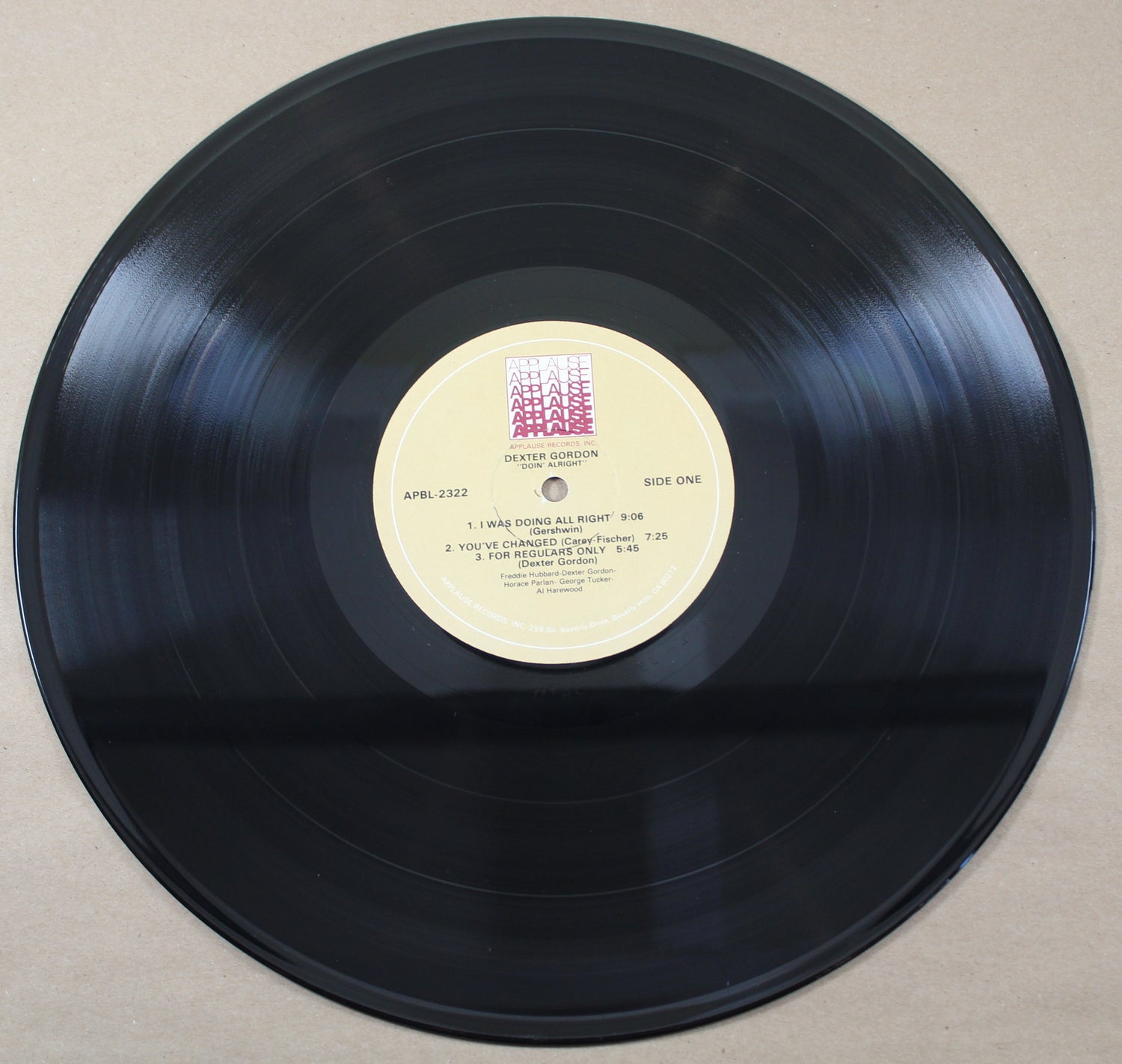 Gordon, Dexter - Doin' Allright