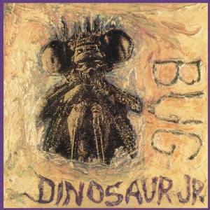 Album cover art for Dinosaur Jr. - Bug featuring a stylized insect with the band's name.
