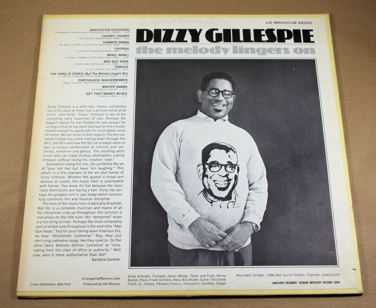 Gillespie, Dizzy - The Melody Lingers On