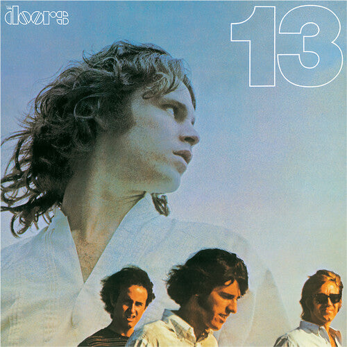 Album cover of 'The Doors - 13' featuring a photograph of the band members with the number 13 prominently displayed.