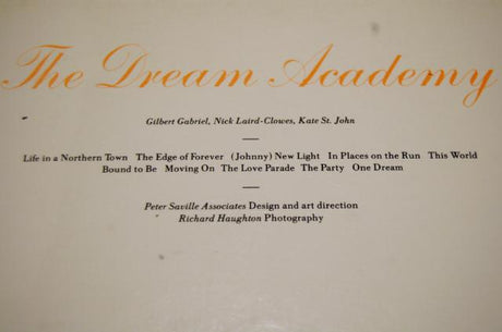 Dream Academy - Self Titled