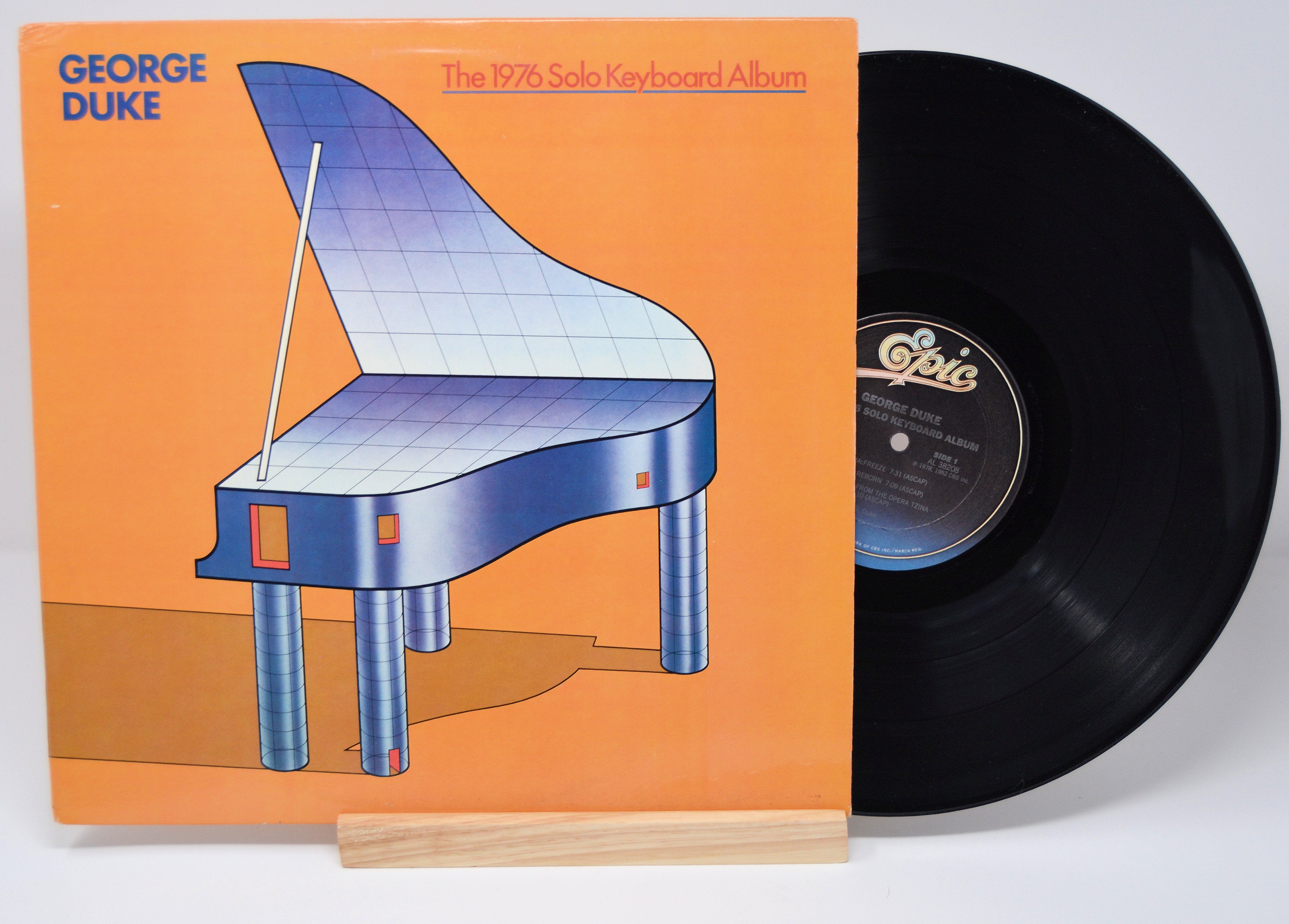 George Duke - 1976 Solo Keyboard Album, Vinyl Record Album