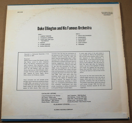 Ellington, Duke - And His Famous Orchestra