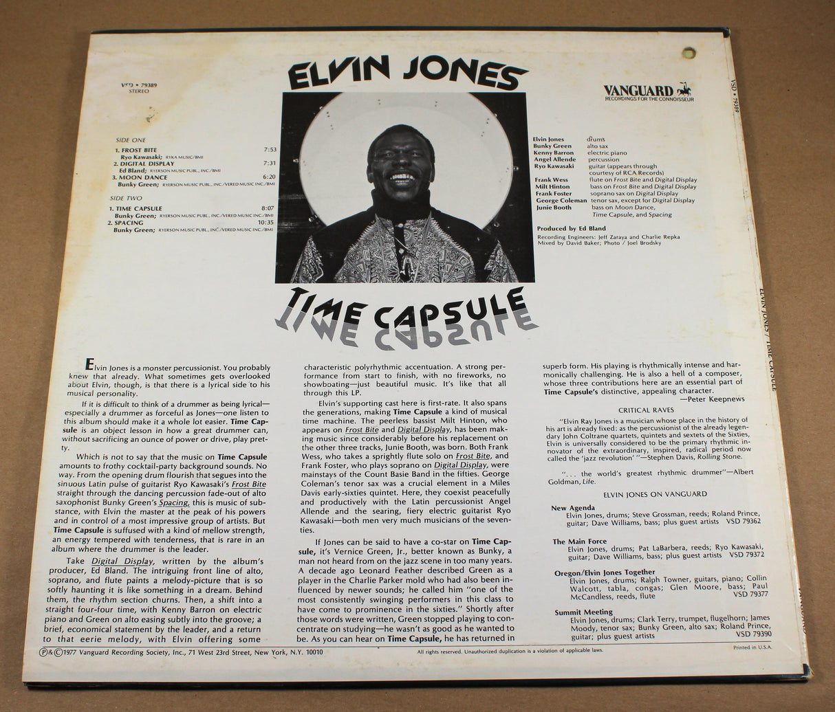 Jones, Elvin - Time Capsule