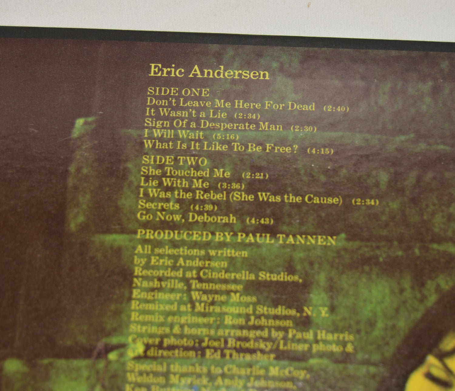 Andersen, Eric - Eric Andersen