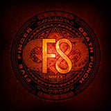 Circular logo with 'FS' initials and decorative text on a dark background