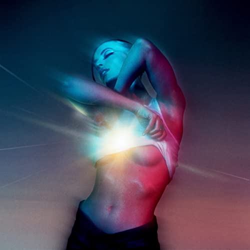 Album cover art for Fletcher's 'Girl Of My Dreams' featuring a stylized image of a female figure with glowing light effects.