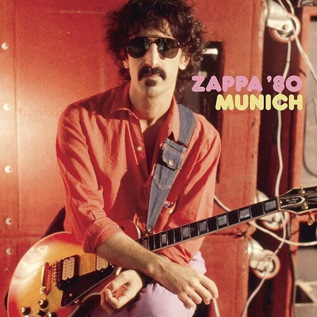 'Zappa '80: Munich' with an image of Frank Zappa on the cover, along with the band and album title.