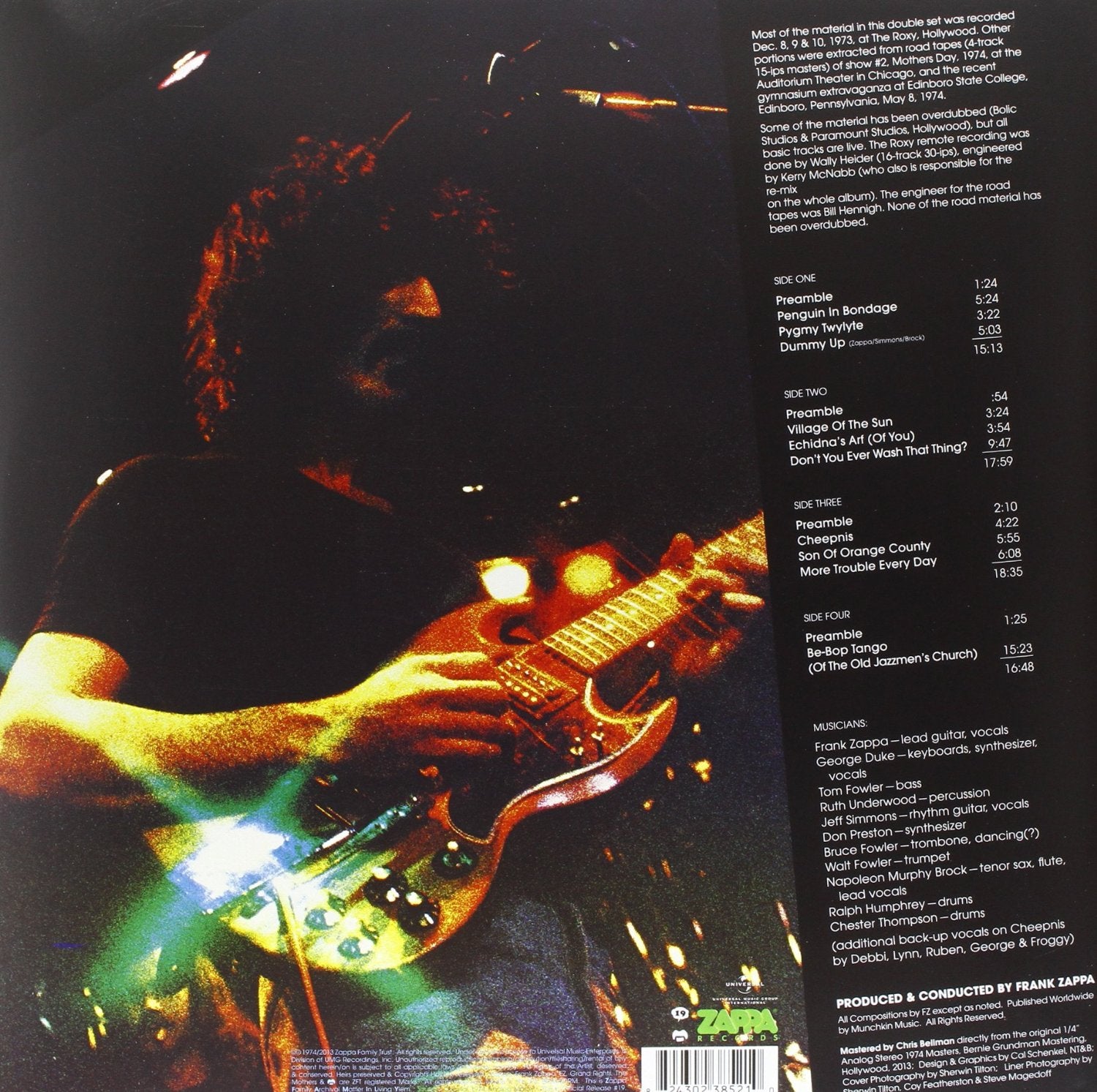 Zappa, Frank - Roxy & Elsewhere