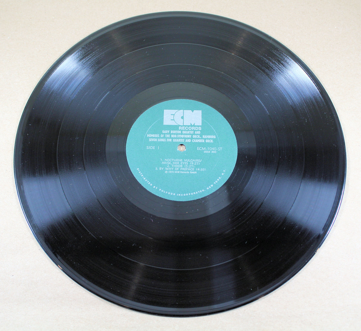 Burton, Gary - Seven Songs For Quartet