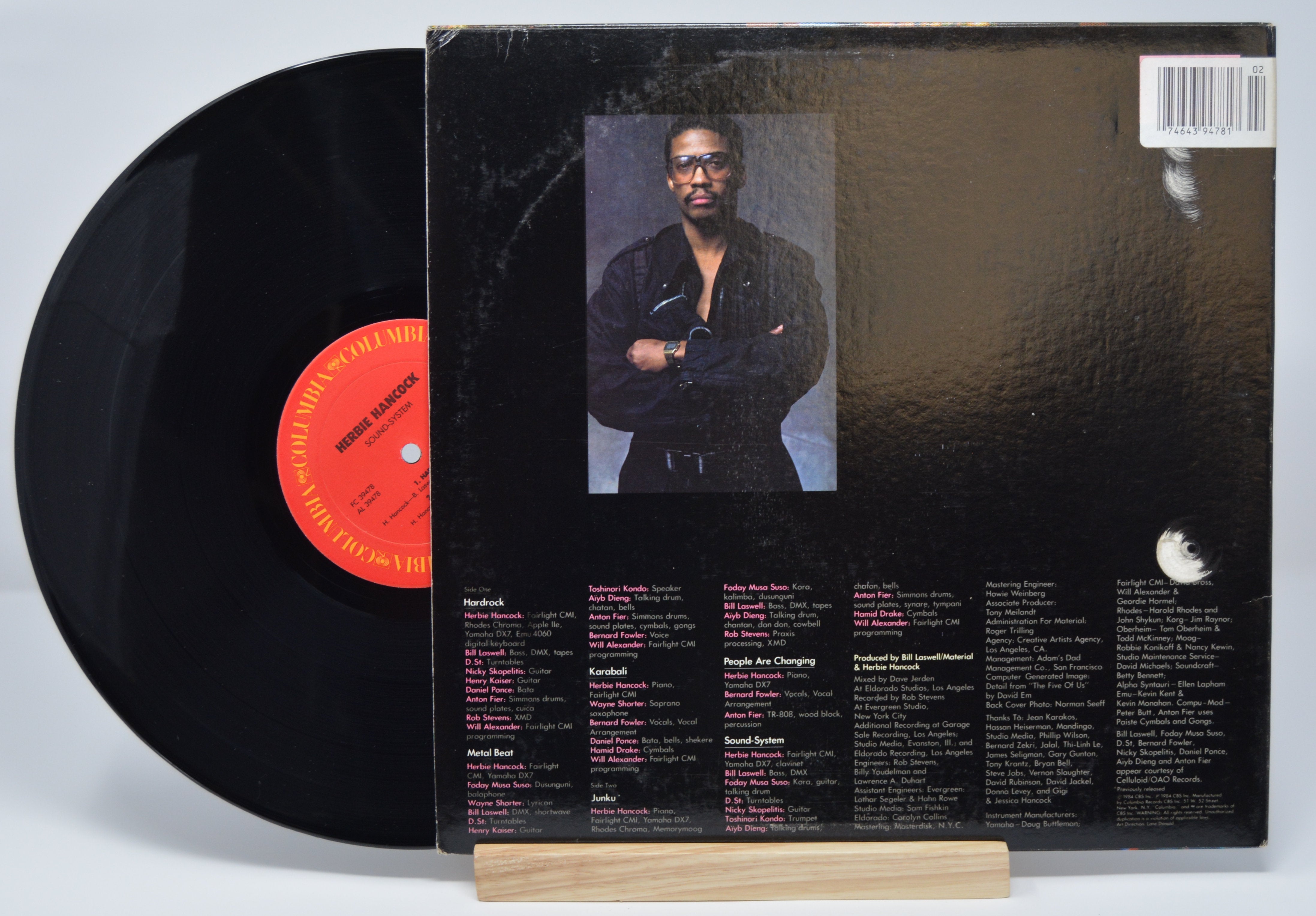 Hancock, Herbie SoundSystem, Vinyl Record Album LP, Jazz Joe's Albums