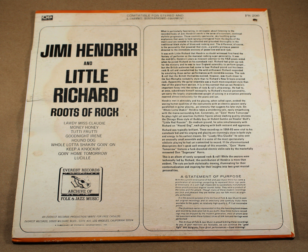 Hendrix, Jimi/Little Richard - Roots Of Rock