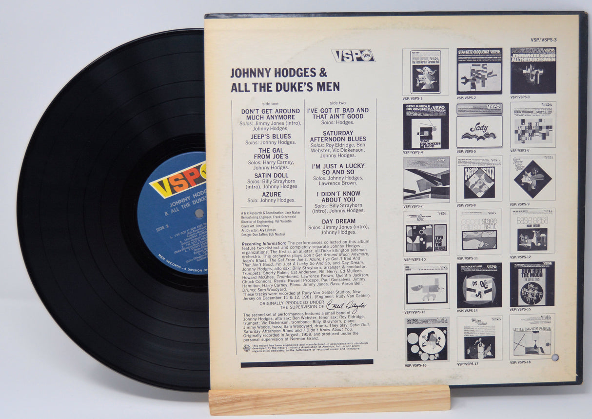 Hodges, Johnny - All The Duke's Men