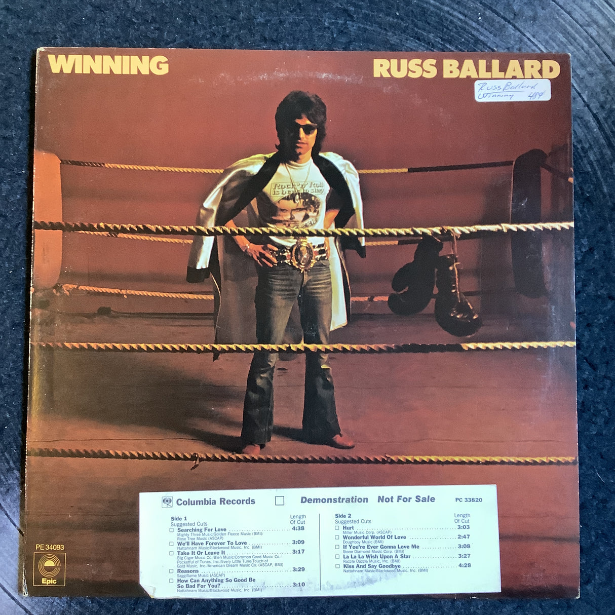 Ballard, Russ - Winning