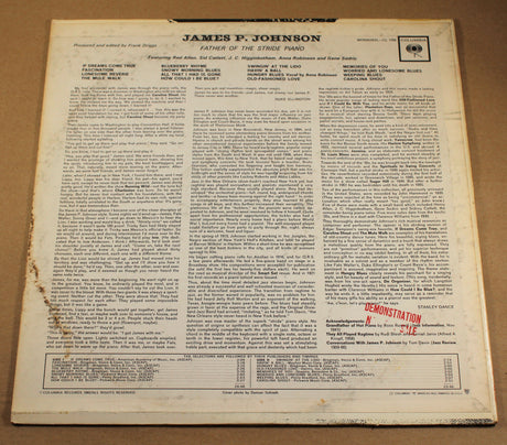 Johnson, James P. - Father Of The Stride Piano