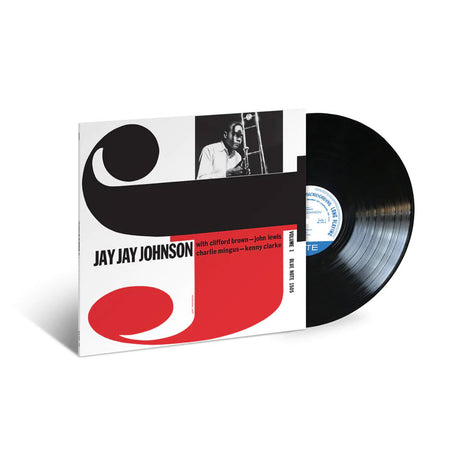 Vinyl record with a colorful cover featuring the name 'Jay Jay Johnson'.