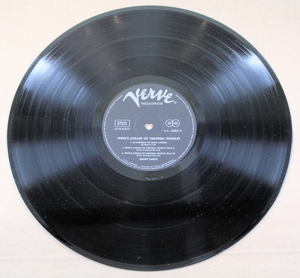 Smith, Jimmy - Who's Afraid of Virginia Wolf