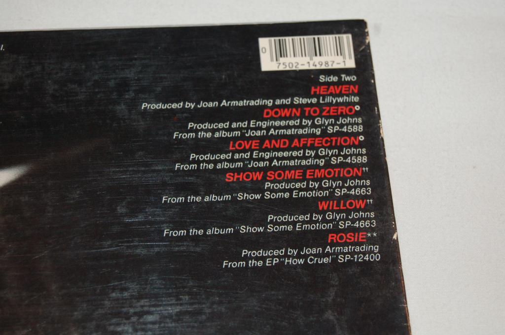 Armatrading, Joan - Track Record