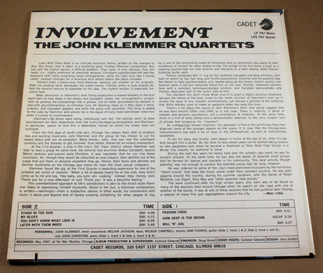 Klemmer, John Quartets - Involvement