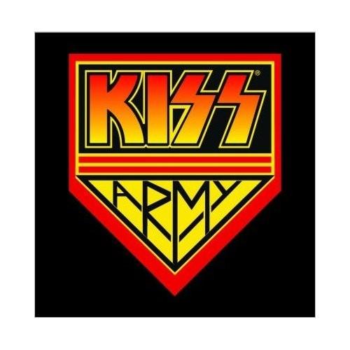Kiss - Army Greeting Card