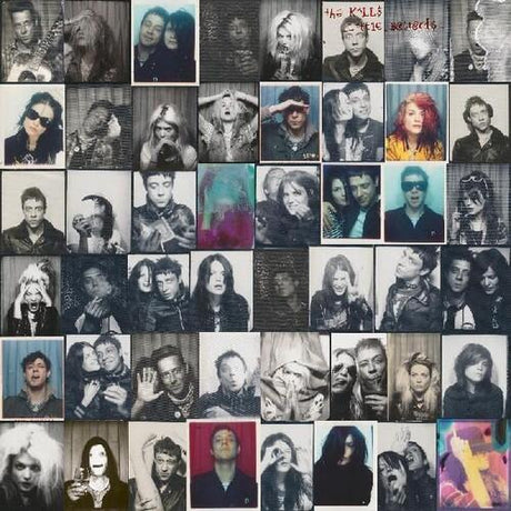 Collage of various portraits with a mix of black and white and color images.