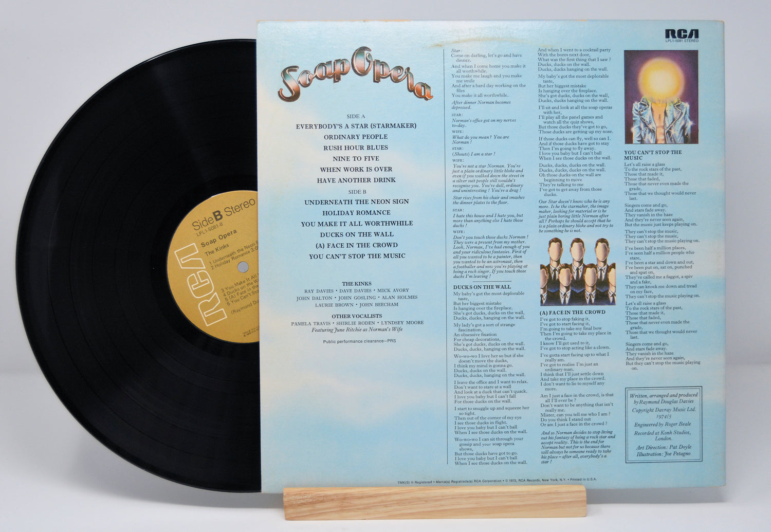 The Kinks Present A Soap Opera, Vinyl Record Album LP Joe's Albums