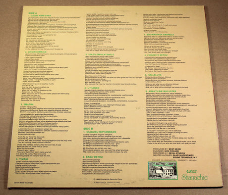 Ladysmith Black Mambazo - Umthombo Wamanzi