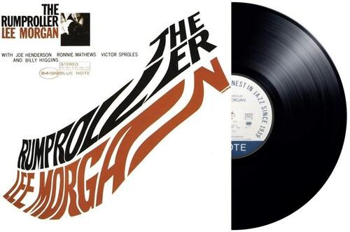 Vinyl record with 'The Rumpoller' by Lee Morgan on the cover