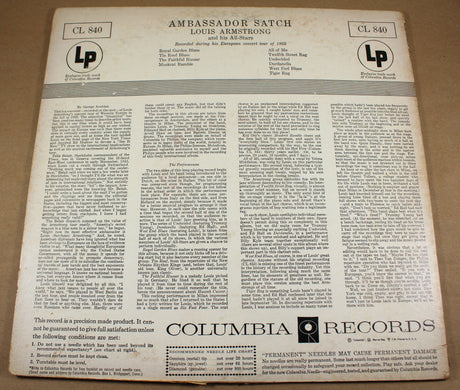 Armstrong, Louis - Ambassador Satch