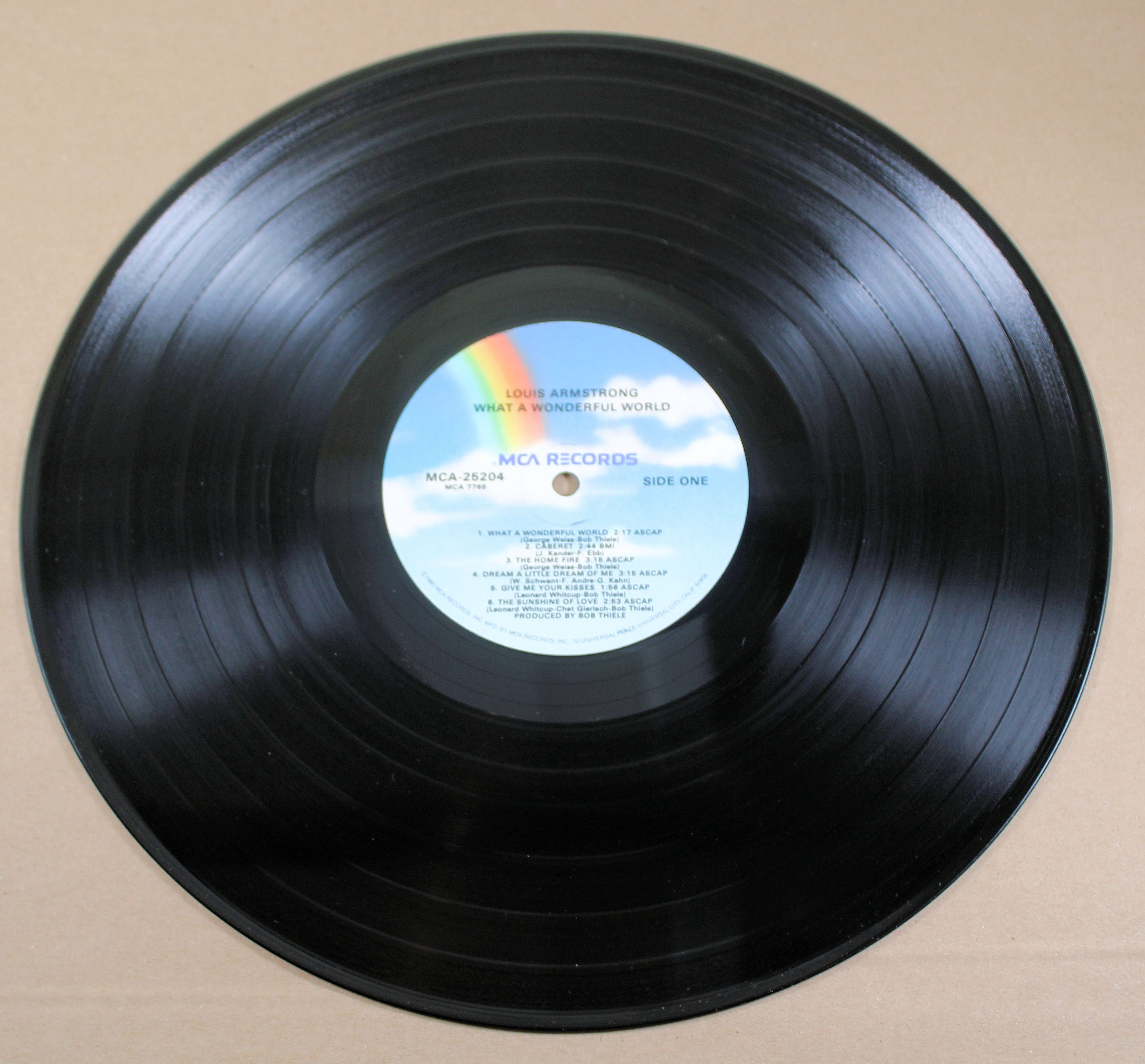Armstrong, Louis - What A Wonderful World, Vinyl Record Album LP