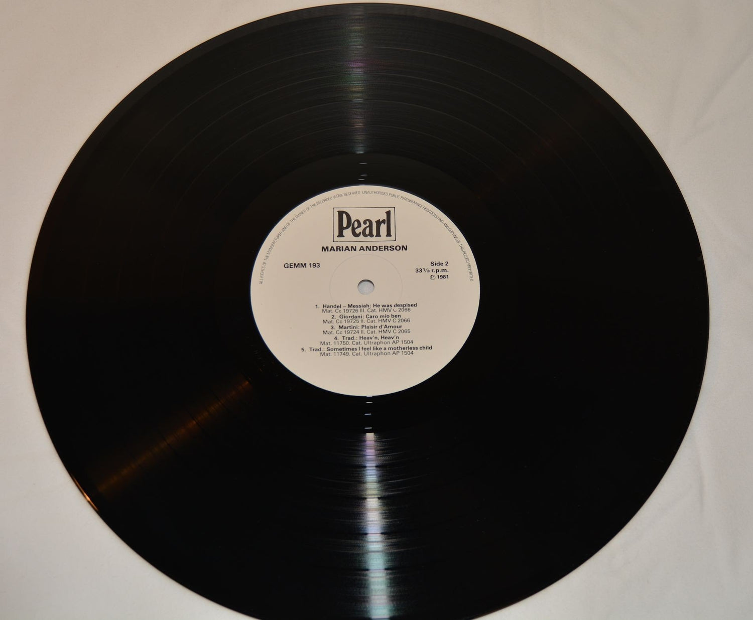 Anderson, Marian - Marian Anderson