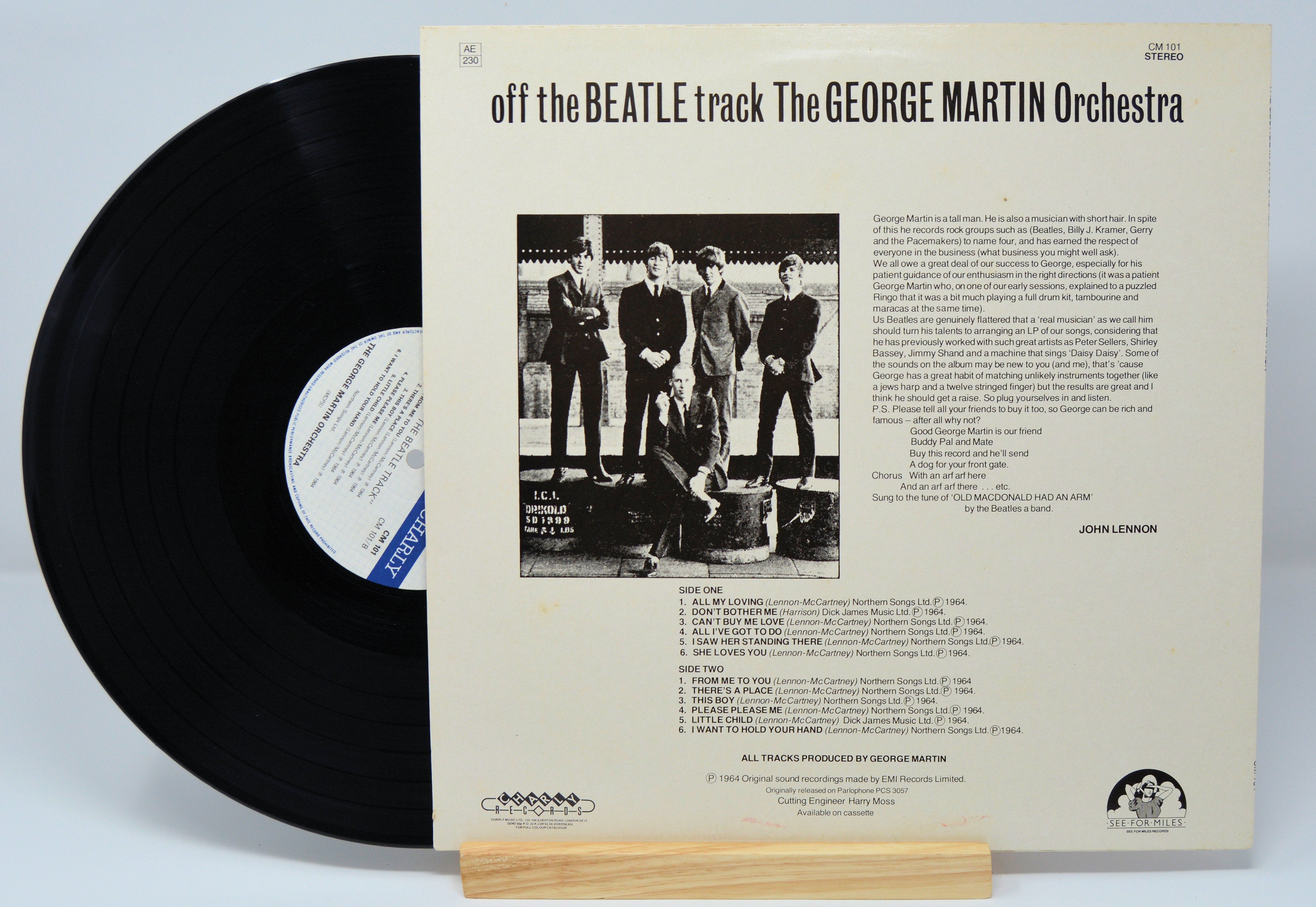 貴重盤/OFF THE BEATLE TRACK - GEORGE MARTIN George Martin & His Orchestra – Off The Beatle Track (CD
