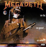 Album cover of Megadeth's 'So Far, So Good.