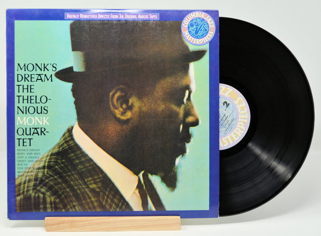 Vinyl Record by Thelonious Monk called Monk's Dream showing the vinyl and front cover.