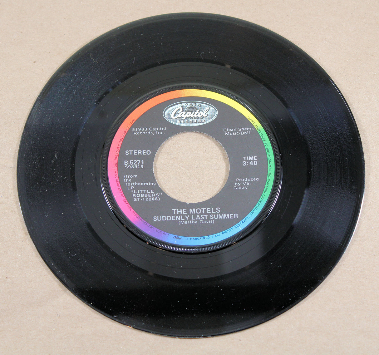 Motels, The - Suddenly Last Summer