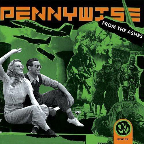 Album cover for 'Pennywise from the Ashes' with a green and black color scheme.