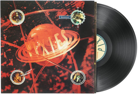 Vinyl record album of Pixies - Bossanova with album cover and tracklist visible.